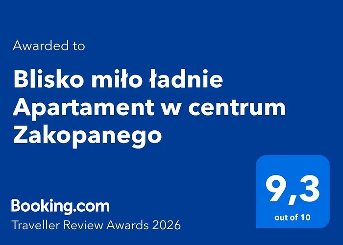 Blisko miło ładnie Apartament w centrum Zakopanego
